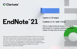 EndNote（文献管理工具）v21.0.1 破解版 附破解文件