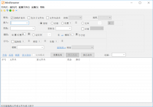 批量重命名工具 MiniRenamer v2.0.0 单文件免费版