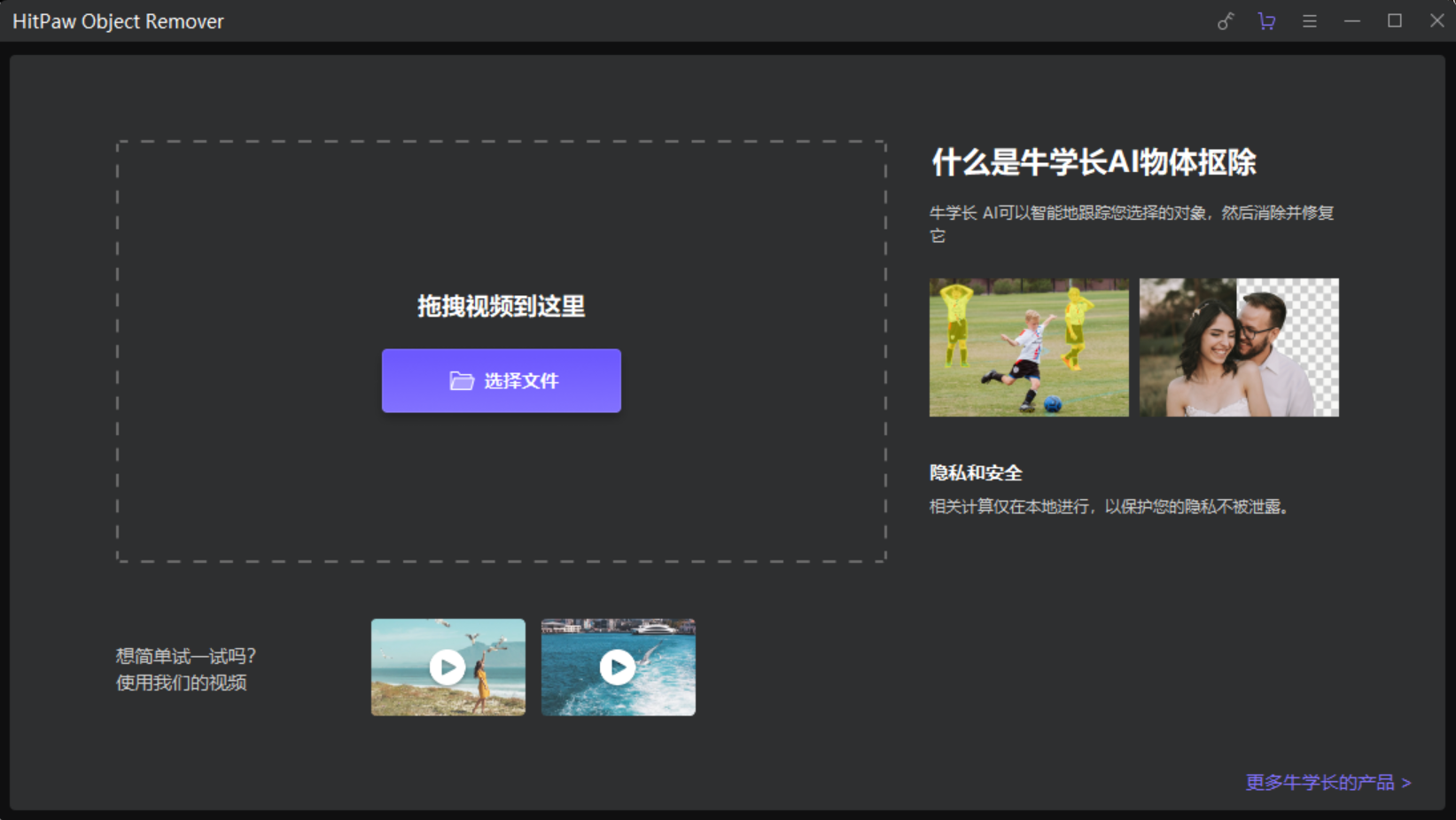 AI视频处理工具 HitPaw Object Remover v1.0.0 破解版（附破解补丁）