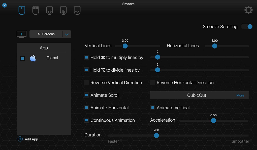 鼠标增强软件 Smooze for Mac v1.9.26 破解版（附激活码）