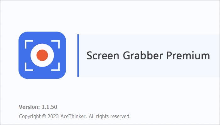 屏幕录制软件 AceThinker Screen Grabber v1.1.50 破解版